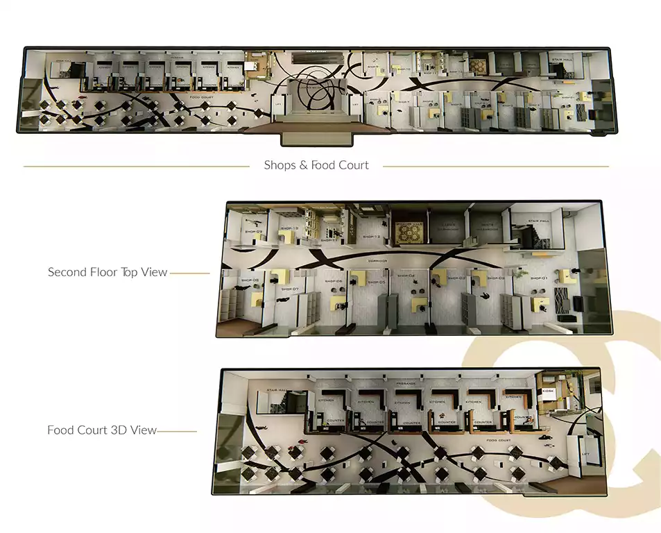 3D Floor Plan · Sheet 02
